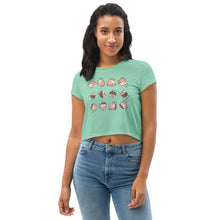 Load image into Gallery viewer, Sushi Mix Crop Tee