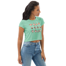 Load image into Gallery viewer, Sushi Mix Crop Tee