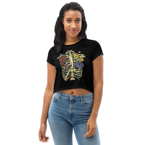 Rib Cage Crop Tee