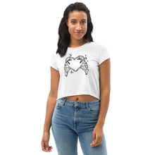 Load image into Gallery viewer, Love In My Bones Crop Tee
