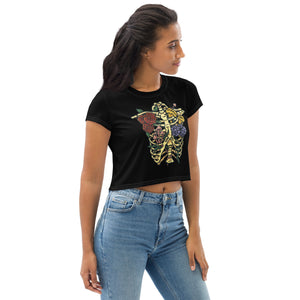 Rib Cage Crop Tee